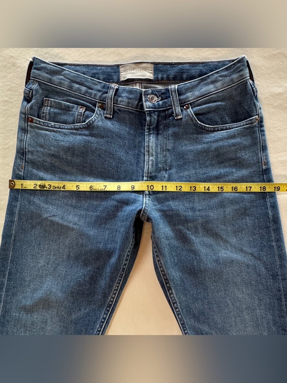 Everlane The Selvedge Slim Fit Jeans Denim Blue
Mid-Rise Organic Cotton (29) - Picture 8 of 15
